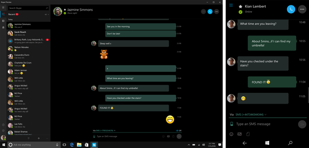 Skype Preview Windows 10