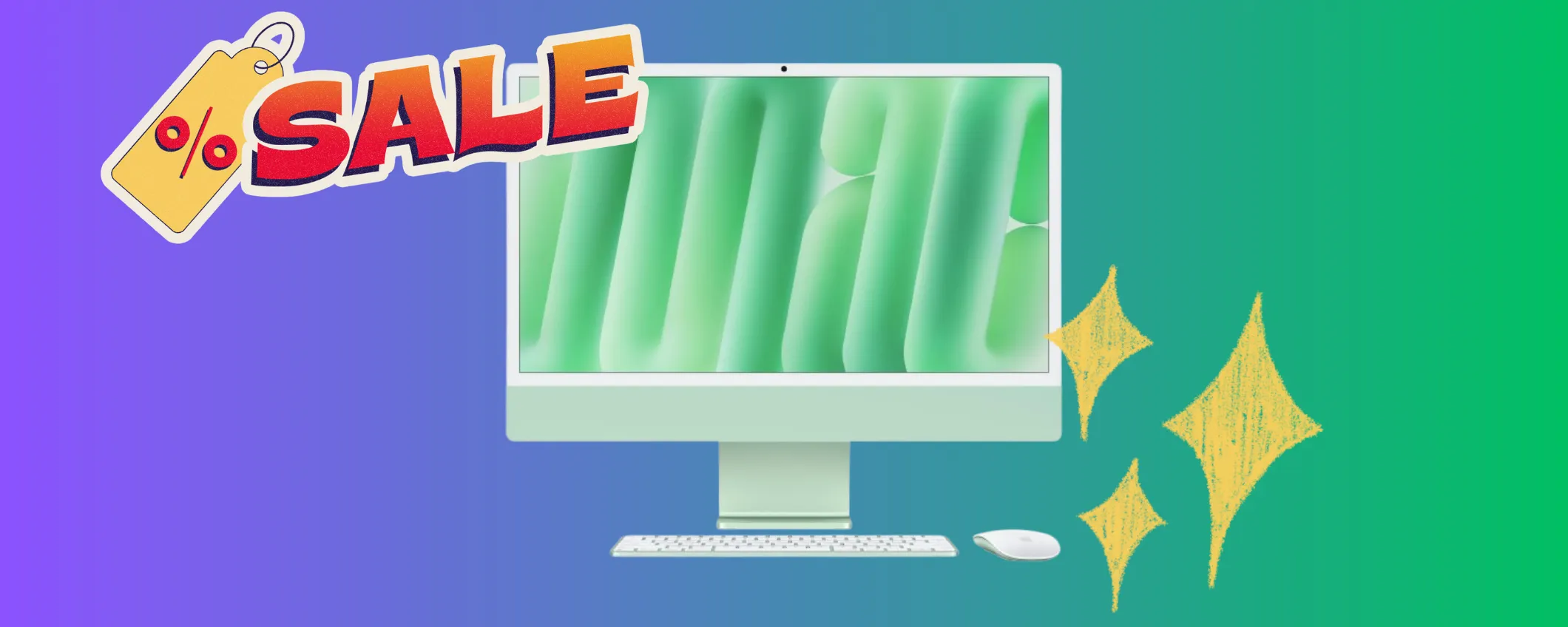 Apple iMac all-in-one: il Computer desktop top di gamma in maxi sconto