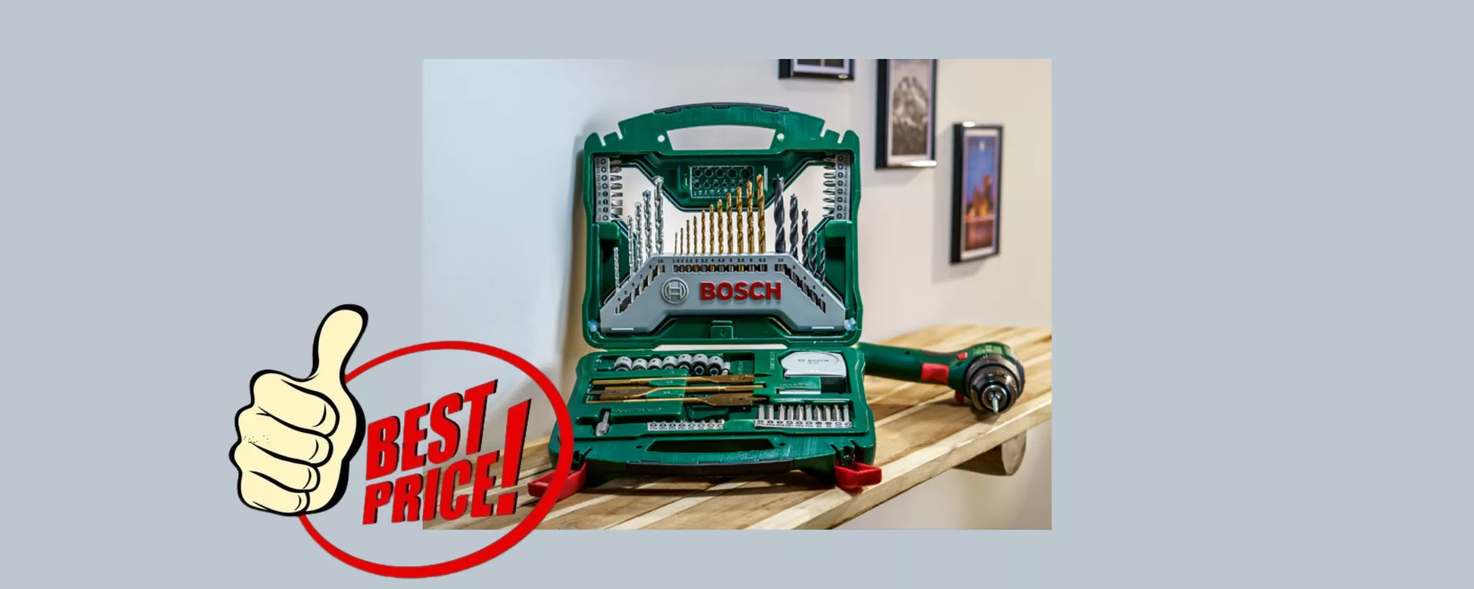 Set Bosch da 50 PEZZI a quasi META' PREZZO: oggi lo paghi SOLO 15 EURO