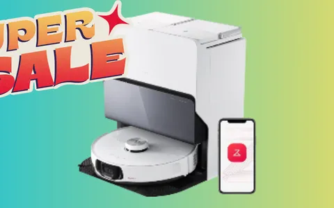 Robot Aspirapolvere Roborock S8: con il doppio coupon lo paghi 200€ in meno