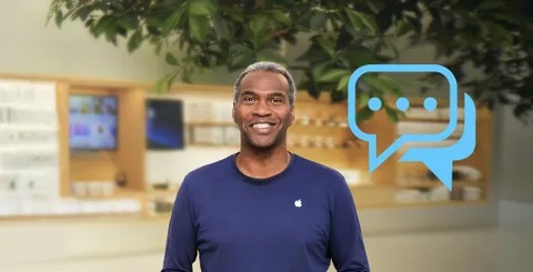 Come contattare Apple via chat