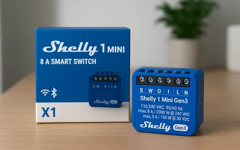 Black Friday Amazon per la domotica: Shelly 1 Mini Gen3 in offerta a 12€