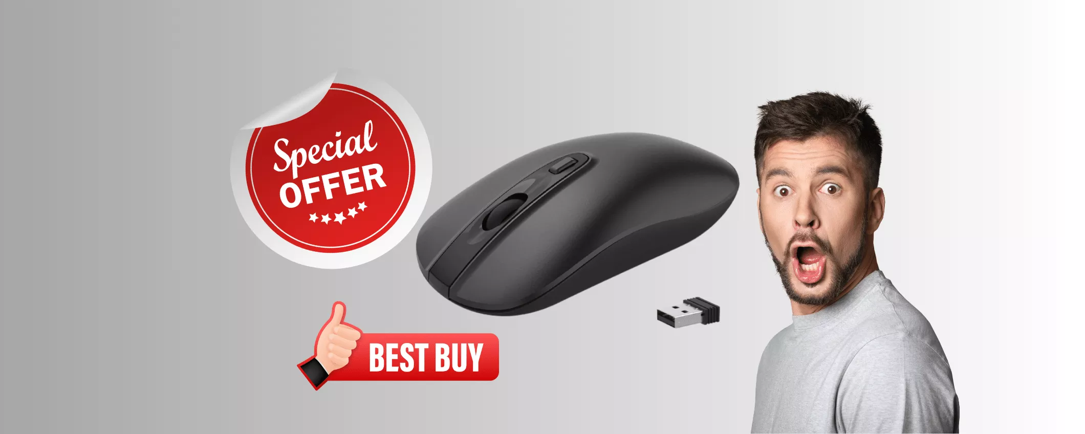 Oggi ti costa una MISERIA: mouse Wireless a prezzo RIDICOLO (8€), non puoi non averlo