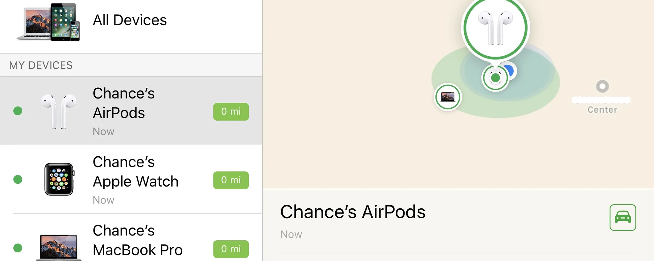 Trova AirPods, come rintracciare gli auricolari wireless Apple con iOS 10.3