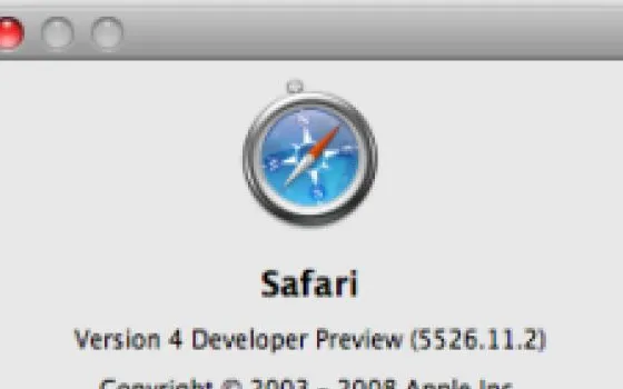 WWDC 2008: Safari 4 agli sviluppatori