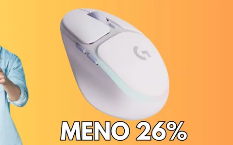 Logitech G G705 mouse gaming, il prezzo crolla: MENO 26 PER CENTO