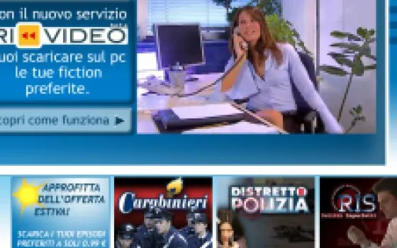 In Italia la distribuzione digitale di serie tv. Ma non su iTunes...