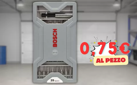 AFFARONE: Bosch Accessories Set da 25 Pz a MENO DI 0,75€ al pezzo (18€)