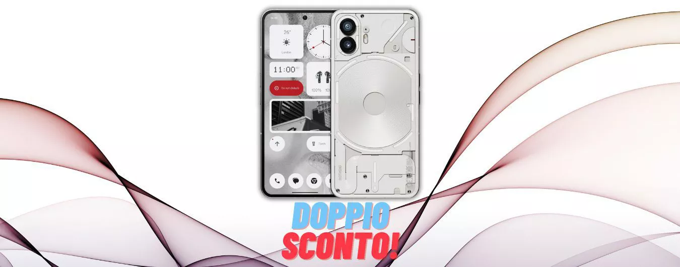 Nothing Phone (2) in DOPPIO SCONTO Amazon a soli 599€