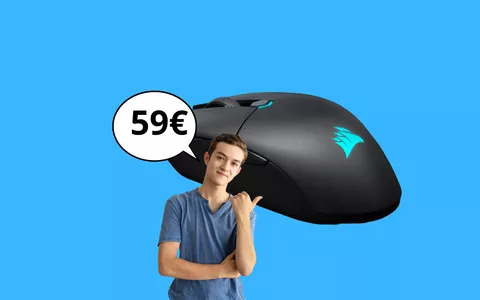 Con il Mouse Corsair non perderai più una sfida: prendilo ora IN OFFERTA a soli 59 euro!