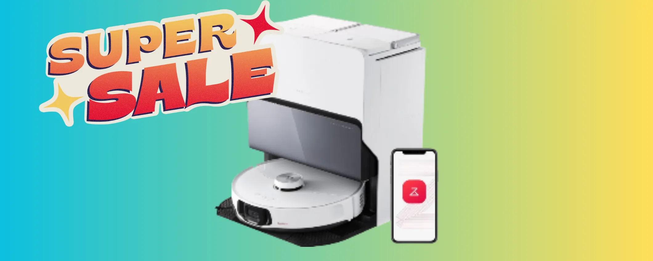 Robot Aspirapolvere Roborock S8: con il doppio coupon lo paghi 200€ in meno