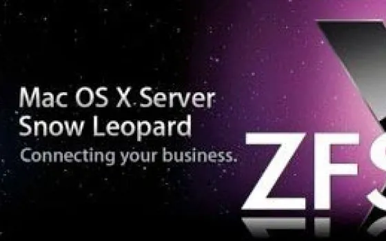 ZFS scompare silenziosamente da Snow Leopard Server