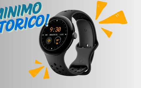 Google Pixel Watch 3: prezzo minimo storico per lo smartwatch top di gamma