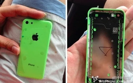 iPhone low-cost: le foto della scocca colorata, ma potrebbe essere un fake