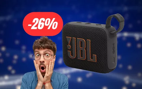 JBL GO 4 è una cassa potentissima, impermeabile e di qualità PREMIUM (-26%)