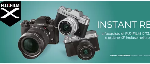Fujifilm, promozioni su fotocamere ed ottiche