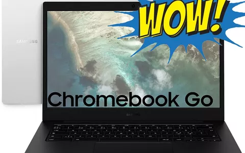 Samsung Galaxy Chromebook Go: il laptop ALL'AVANGUARDIA oggi a 150€ IN MENO