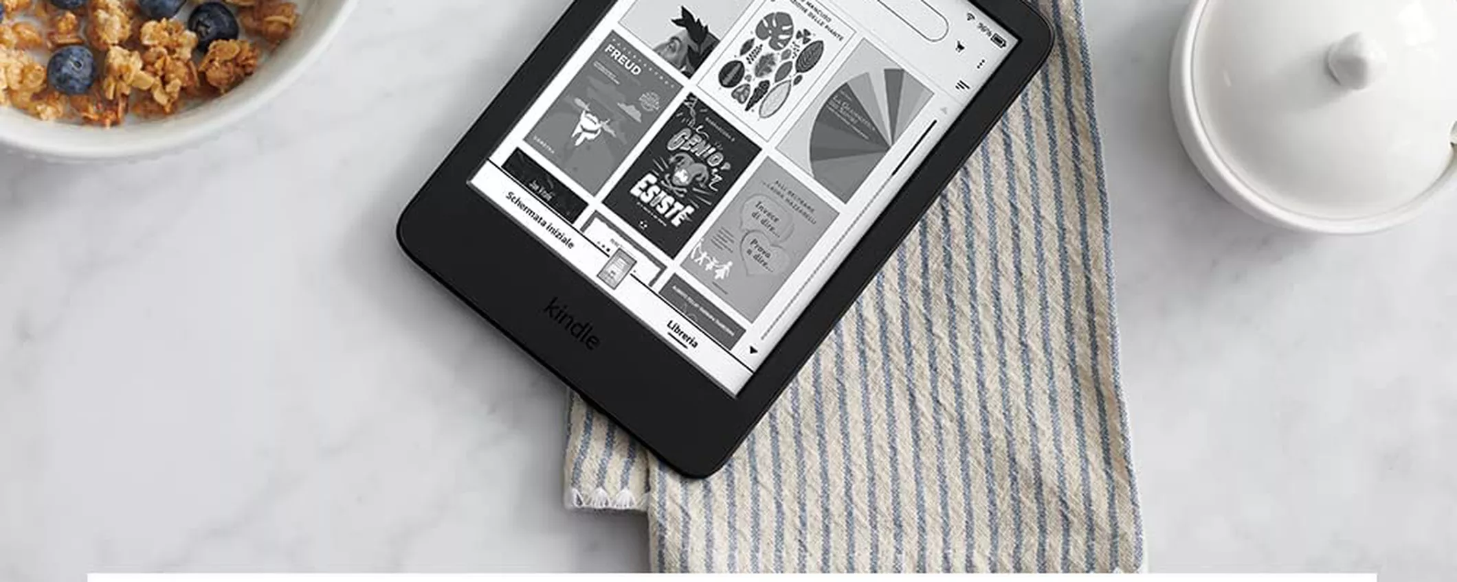 Il nuovo Kindle finalmente in sconto su Amazon: offerta TOP a 89€