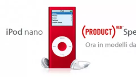 Nuovo iPod Nano (PRODUCT) RED da 8Gb
