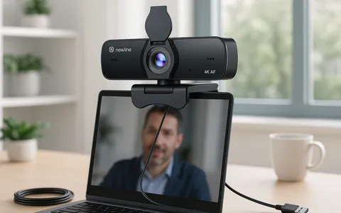 Webcam 4K perfetta le per videocall: costa pochissimo ed è in sconto