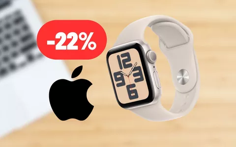 Apple Watch SE in offerta su Amazon: sconto attivo del 22%