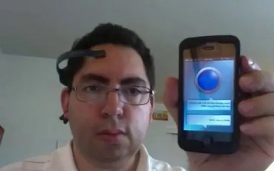 Esperimenti di controllo dell'iPhone col pensiero e con Siri