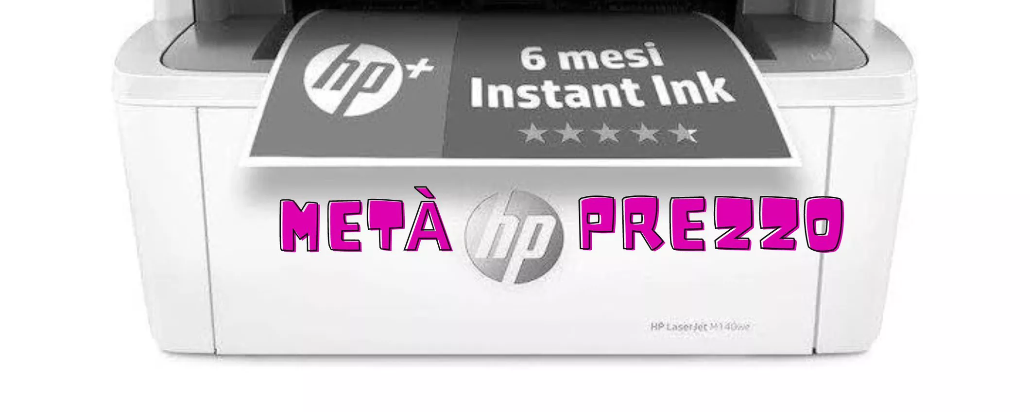 HP LaserJet: stampante multifunzione a metà prezzo su Amazon!