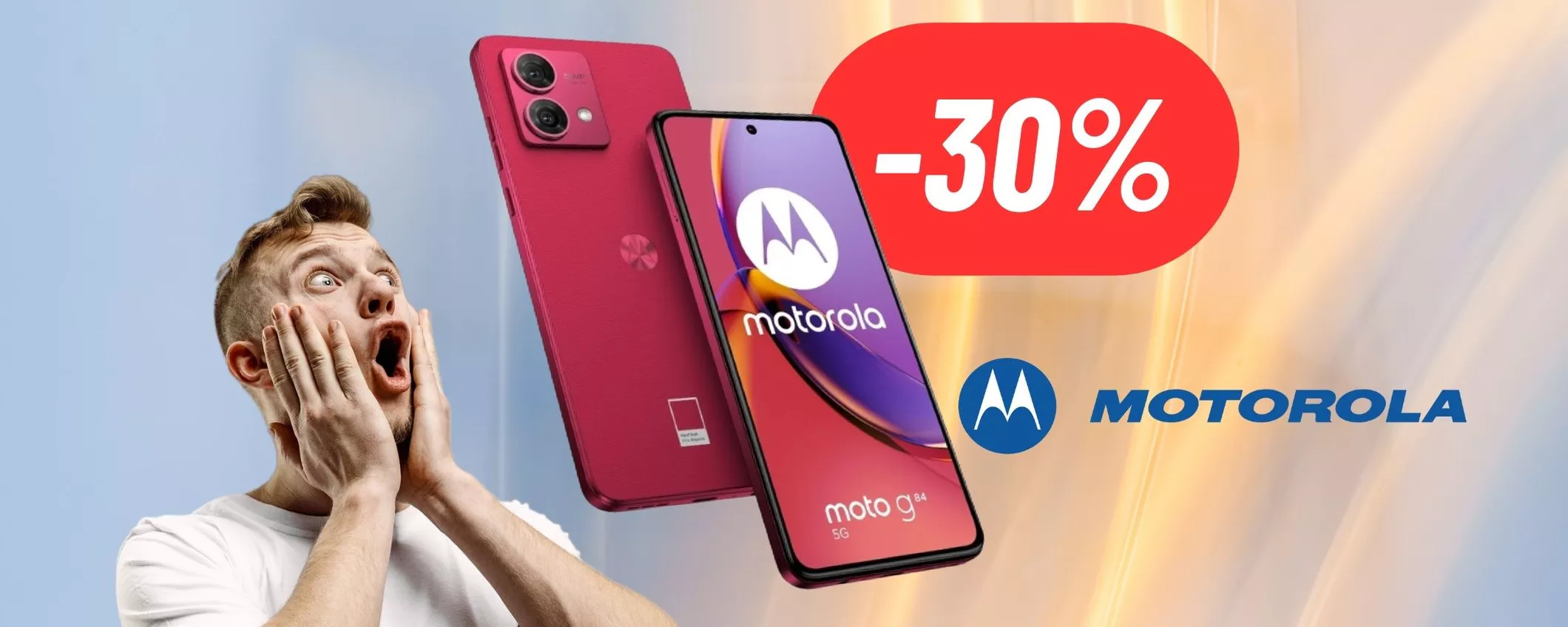 DISINTEGRATO IL PREZZO del Motorola G84: sconto super del 30%