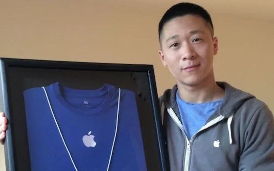 All'Asta la maglietta di Sam Sung, il dipendente Apple col nome più improbaile