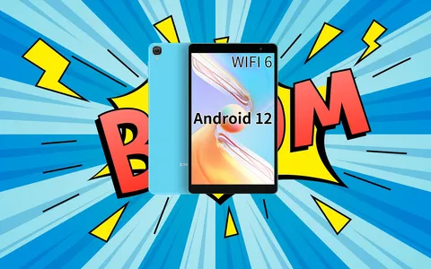Tablet con Android 12 a MENO DI 60 EURO: offerta SHOCK su Amazon