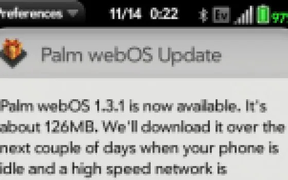 Palm Pre e iTunes: con il nuovo webOS basta sincronizzazione
