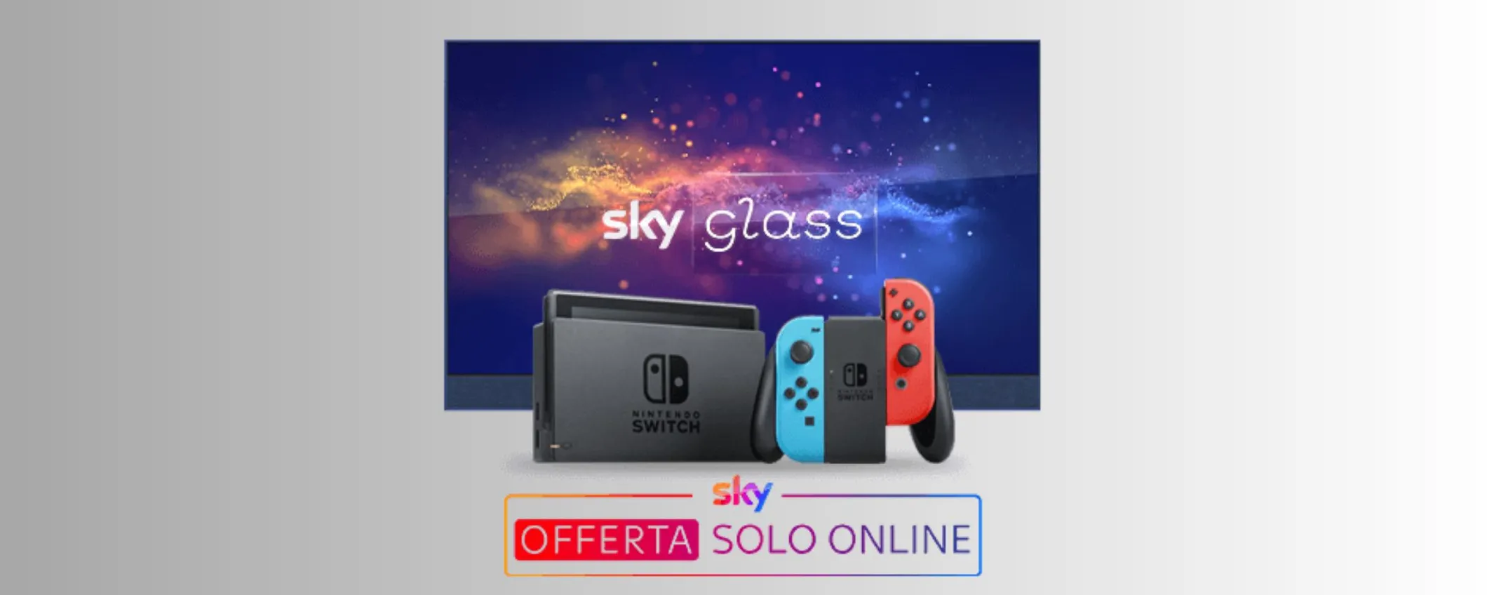 Nintendo Switch in regalo se attivi una di queste offerte Sky