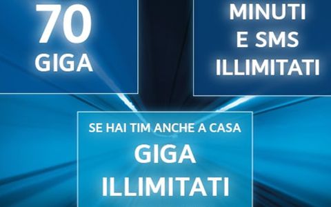 TIM Wonder Five: Giga Illimitati a 7,99€ con 1 MESE GRATIS
