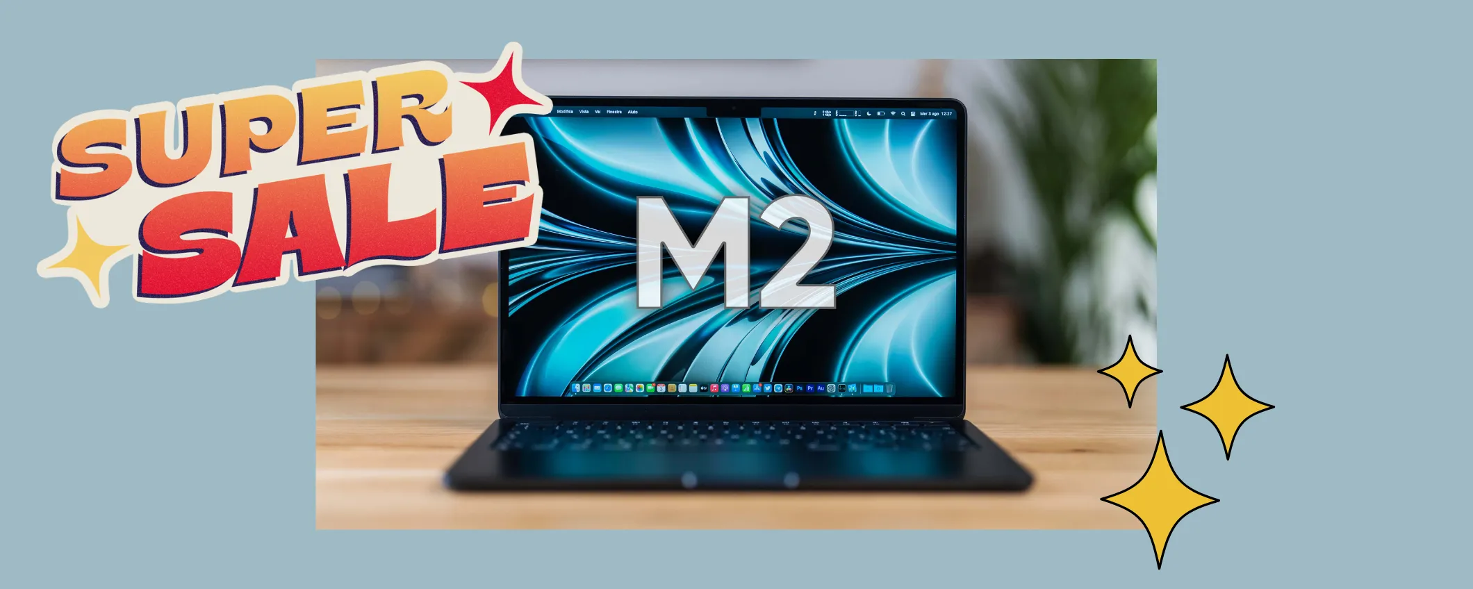 Crolla il prezzo del potentissimo Apple MacBook Air 2022 con chip M2