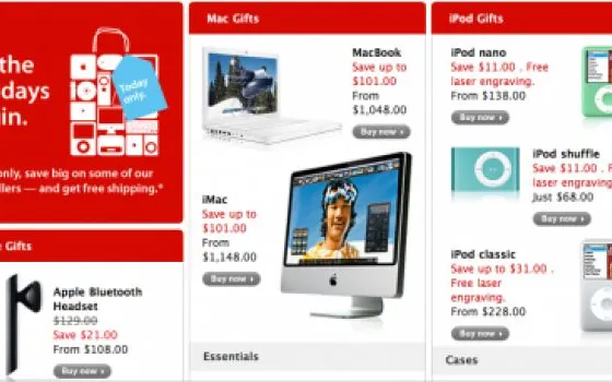 Apple Black Friday: prodotti e sconti sullo store americano