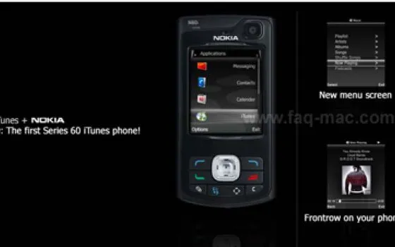 Svelato iTunes Mobile per cellulari Nokia Symbian Series 60?