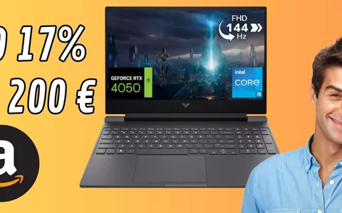 HP Victus 15 Notebook Gaming, lo sconto Amazon ci fa risparmiare 200 euro!