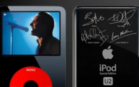 iPod U2 arriva anche alla 5.5