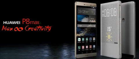 Huawei annuncia P8 Max e P8 Lite