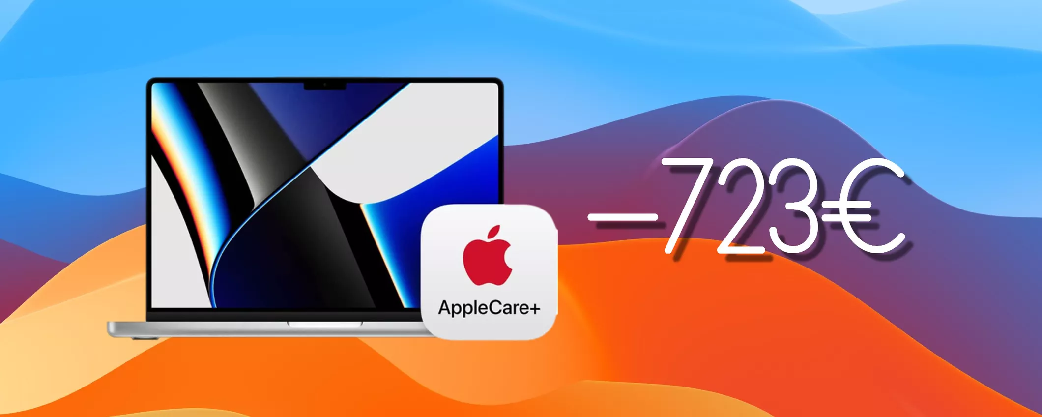 MacBook Pro 2021 con M1 Pro, FOLLIA su Amazon: SCONTO di oltre 720 euro (AppleCare+ inclusa)