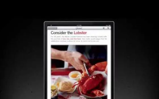 iPad e la rinascita di Gourmet Magazine