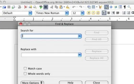 OpenOffice come applicazione nativa?