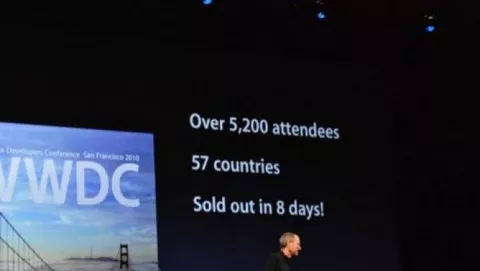 WWDC 2010: tutti i numeri di Cupertino
