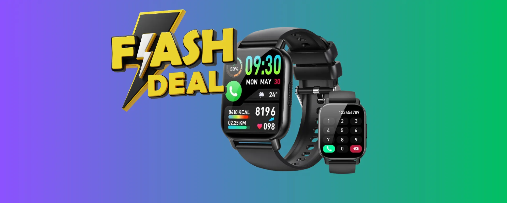 Sconto folle del 70% sullo Smartwatch unisex e multifunzionale: lo paghi meno di 30€