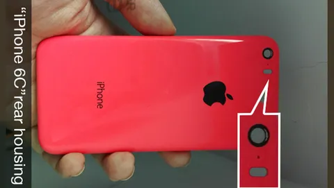 iPhone 6c: le prime foto della scocca da 4'' con doppio flash