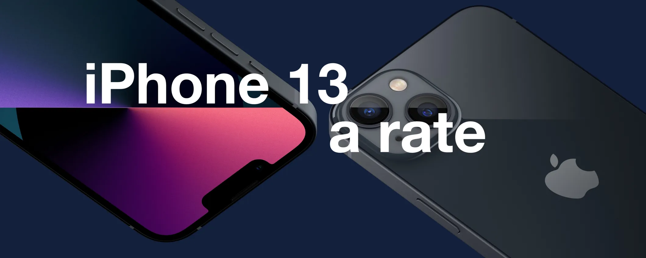 iPhone 13 a rate, senza busta paga né finanziamento