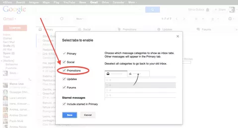 Gmail senza pubblicità: ecco come disabilitare le nuove mail promozionali