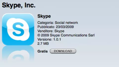 Skype per iPhone: ora disponibile