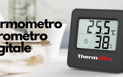 Dati ambientali PRECISI e prezzo ridicolo: termometro igrometro digitale a 8€