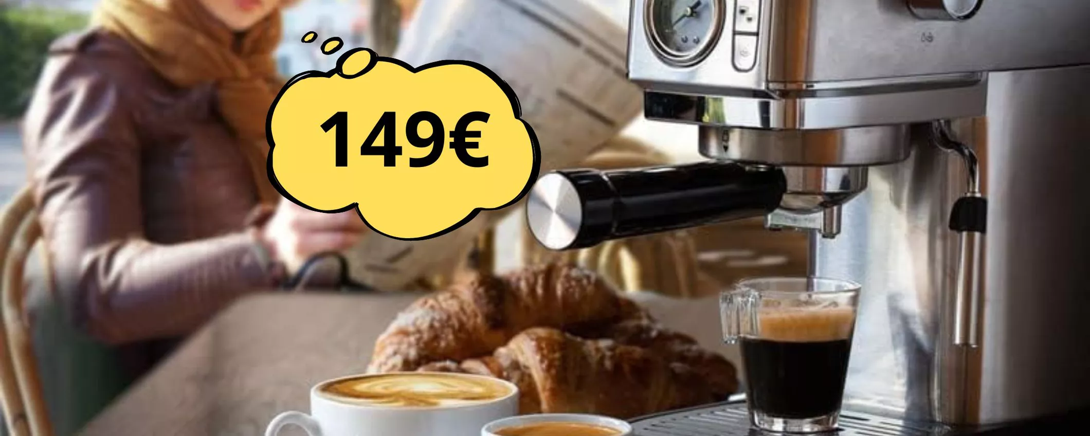 Caffè in polvere o in cialde? Entrambi! Con questa macchina Ariete Espresso a soli 149 euro